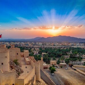Barka, Al Hazm Fort and Nakhal