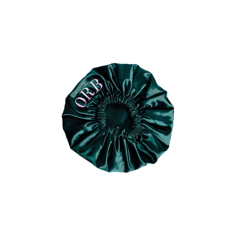 TEAL SATIN BONNET